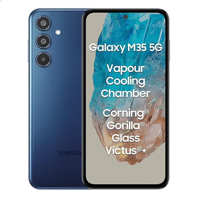 SAMSUNG Galaxy M35 5G (DayBreak Blue, 128 GB)  (6 GB RAM)