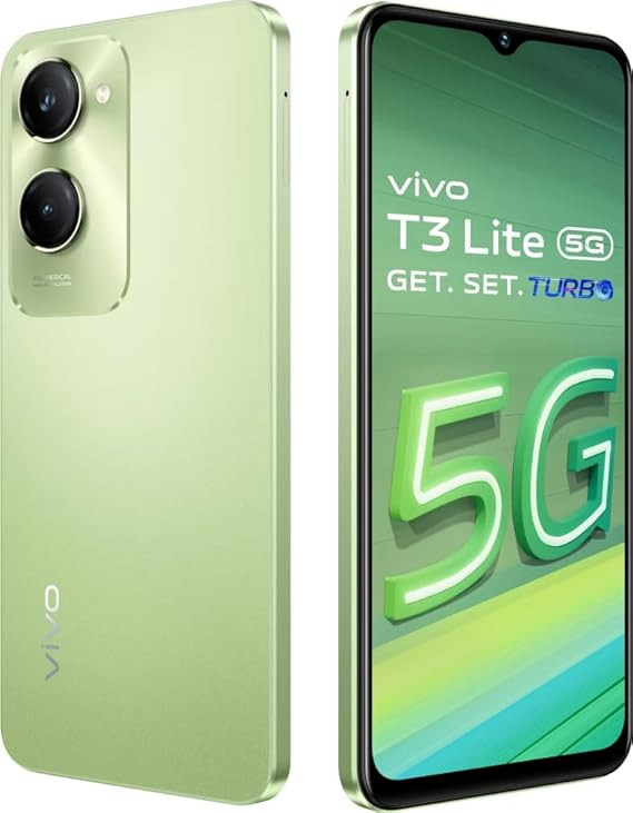 vivo T3 Lite 5G (Vibrant Green, 128 GB)  (4 GB RAM)